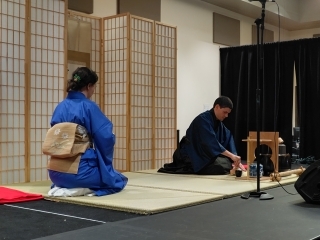 茶道デモンストレーション